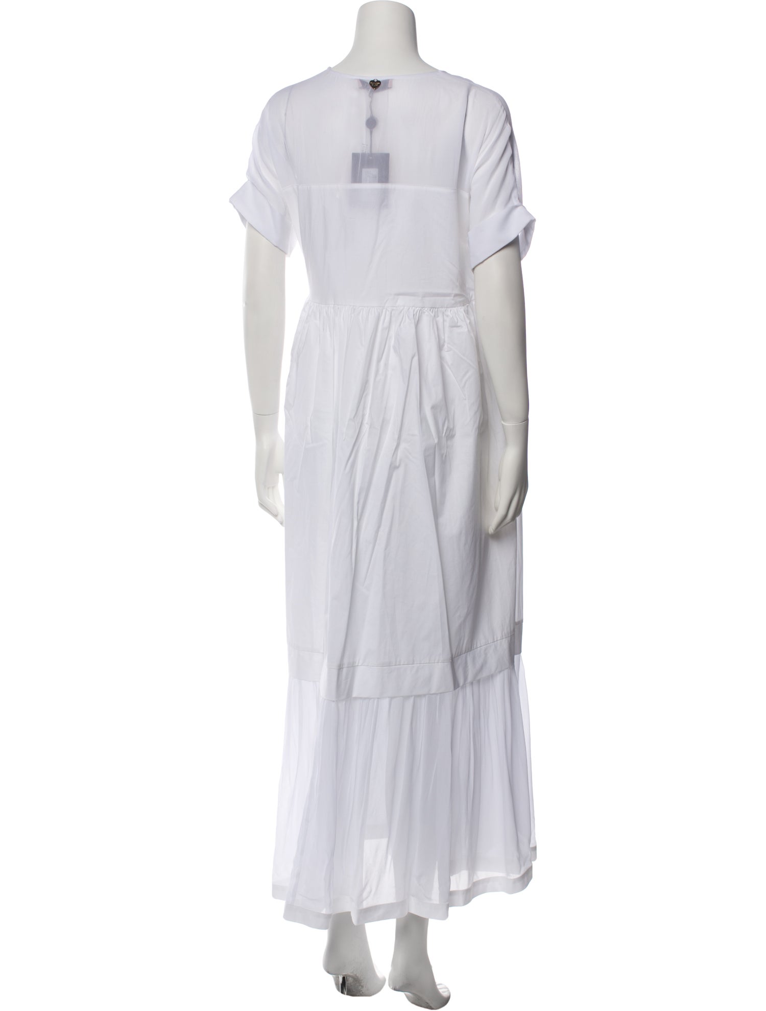 TWINSET Crew Neck Long Dress